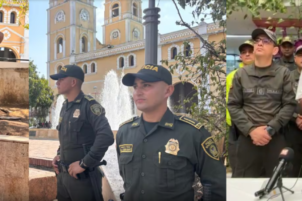 Alcalde Yahir Acuña y Policía de Sucre trabajan por la convivencia ciudadana