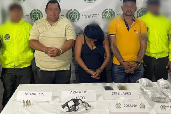 Capturados en Sincelejo por tráfico de drogas y porte ilegal de armas
